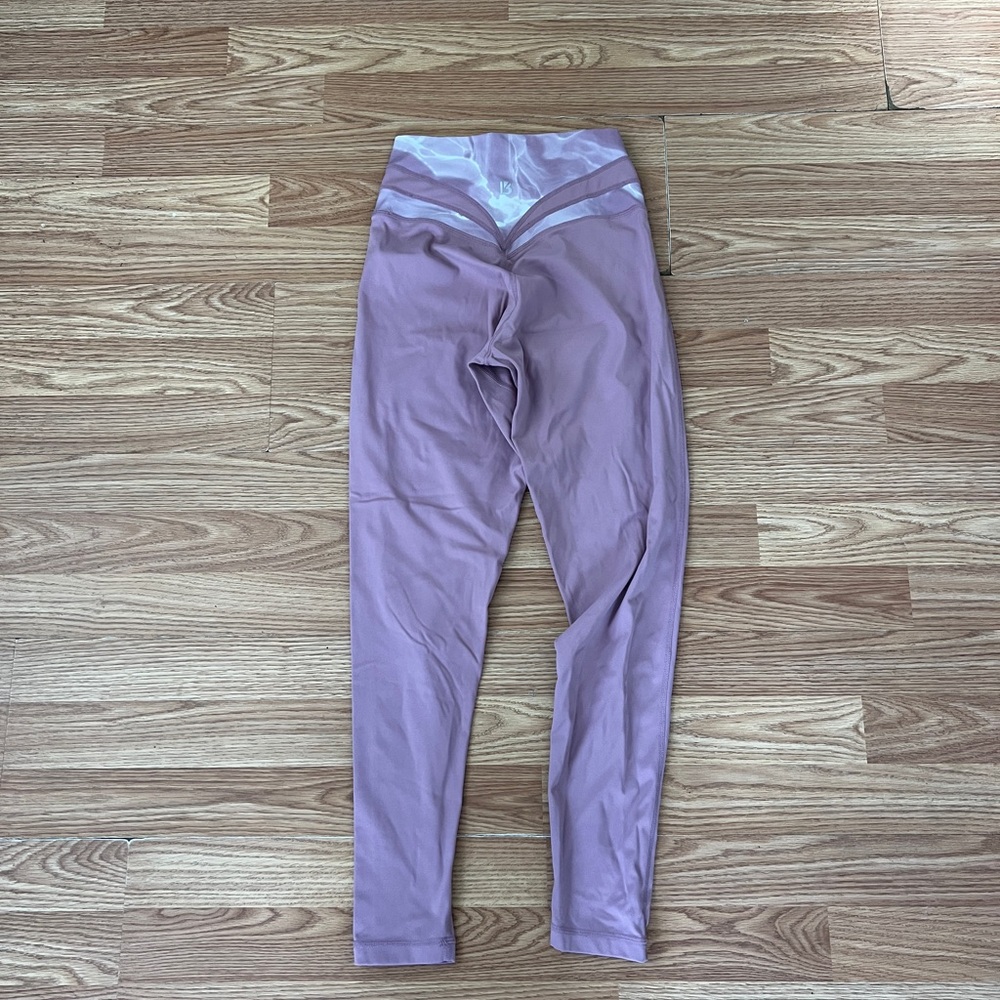 BuffBunny Marble Blush Leggings M